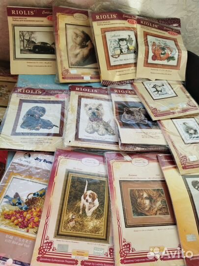 Схемы вышивок с остатками ниток