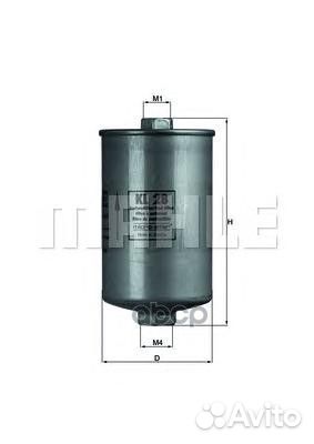 Фильтр топливный audi 100/A6 82-97 KL28 Mahle/K