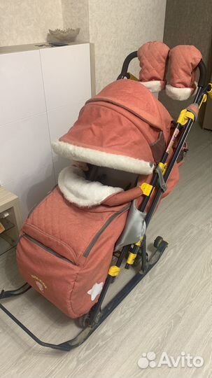 Санки-коляска 