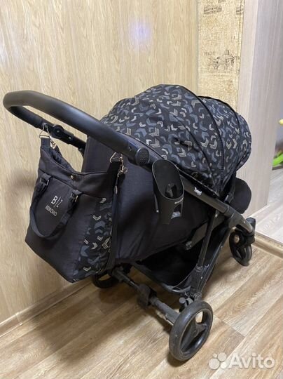 Коляска прогулочная Bebizaro tweed всесезонная