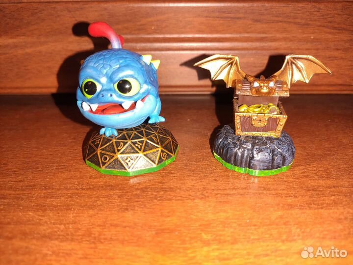Skylanders фигурки wrecking ball и hidden treasure
