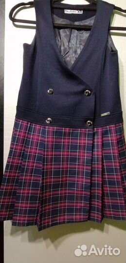 Школьная форма для девочки серая sky lake 146