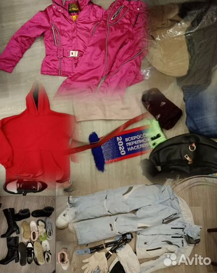 Женские вещи и обувь пакетом 42 44 46