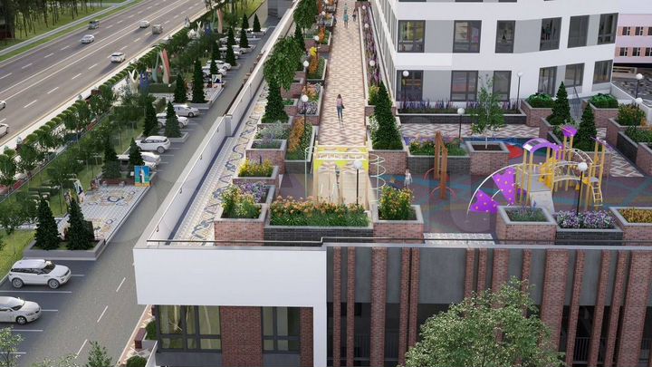 1-к. апартаменты, 29,6 м², 7/28 эт.