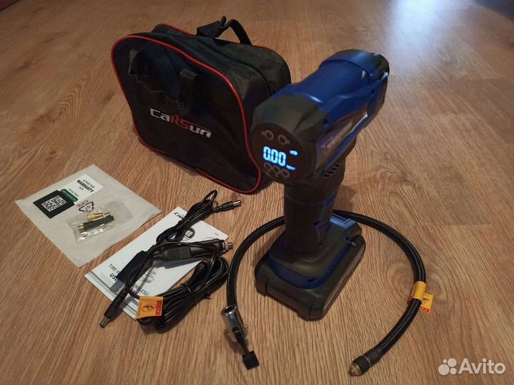 Компрессор воздушный аккумуляторный