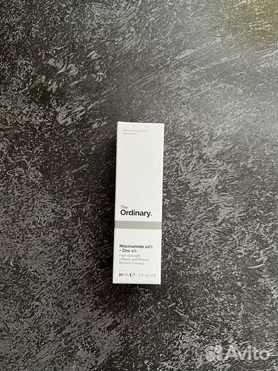 Сыворотка The Ordinary Niacinamide 10% + Zinc 1%