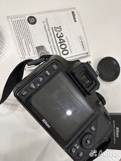 Nikon d3400 kit 18-55mm