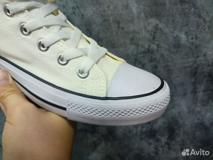 Кеды Converse white high