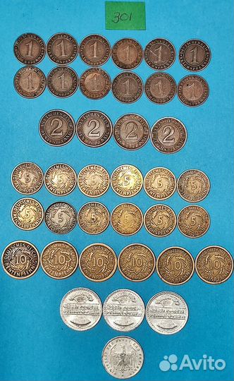 Монеты Германская империя (1871 - 1938)