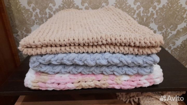 Плед ручной работы