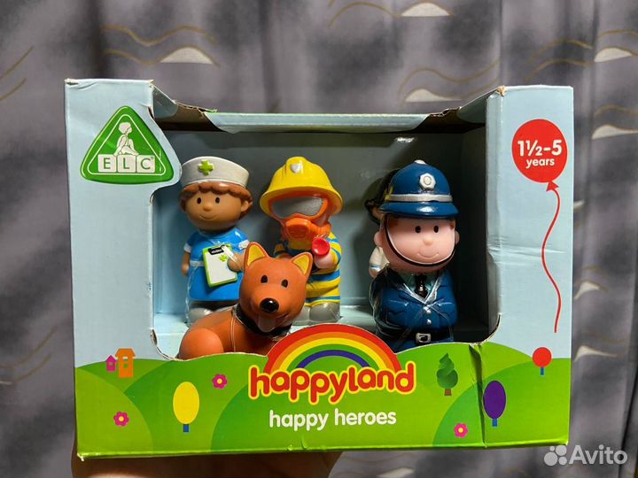 Новый набор фигурок служб спасения ELC