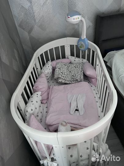 Детская кроватка Паулина Красная Звезда