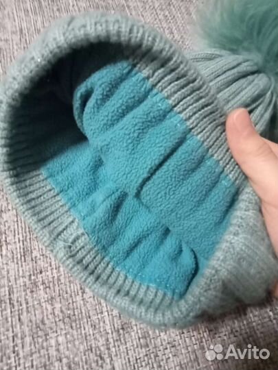 Шапка для девочки размер 56-58