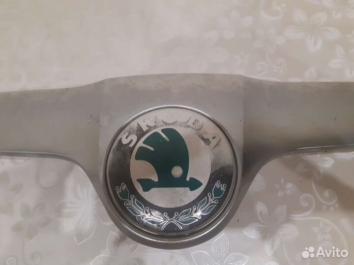 Молдинг решетки радиатора skoda octavia A5II хром