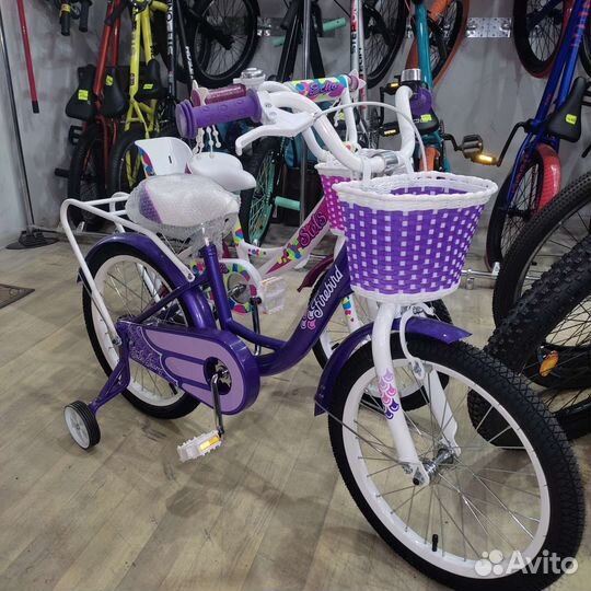 Детский велосипед Stels эхо 16 розовый