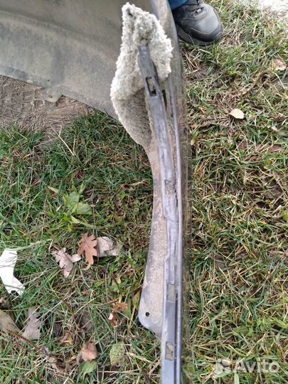 Бампер на hyundai solaris