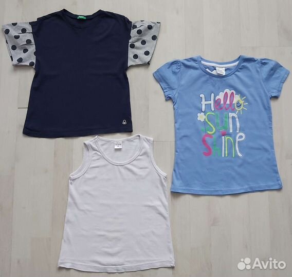 Вещи для девочки (пакетом) размер 122
