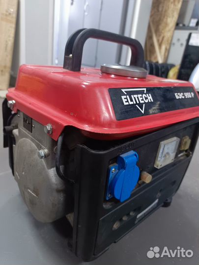 Бензиновый генератор elitech бэс 950 Р