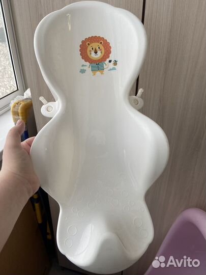 Горка для купания, ванночка, сиденье