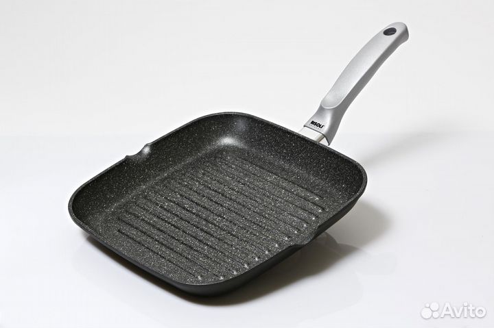 Сковорода гриль Risoli квадратная Granito Inductio