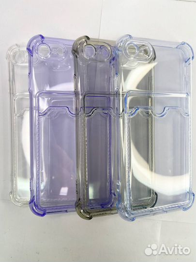 Чехол с карманом iPhone 7 8 card case