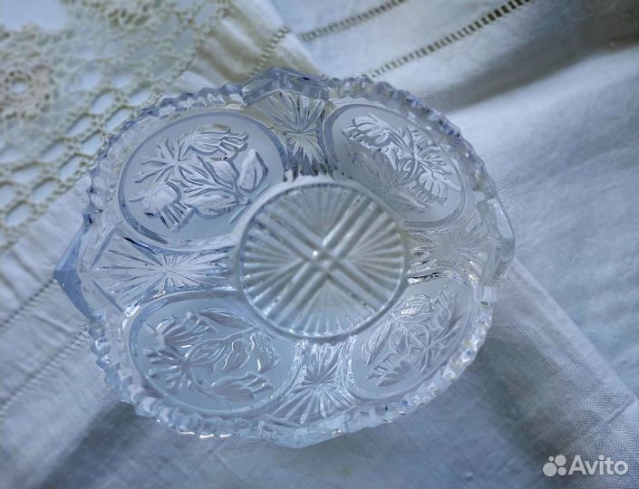 Ваза хрустальная СССР