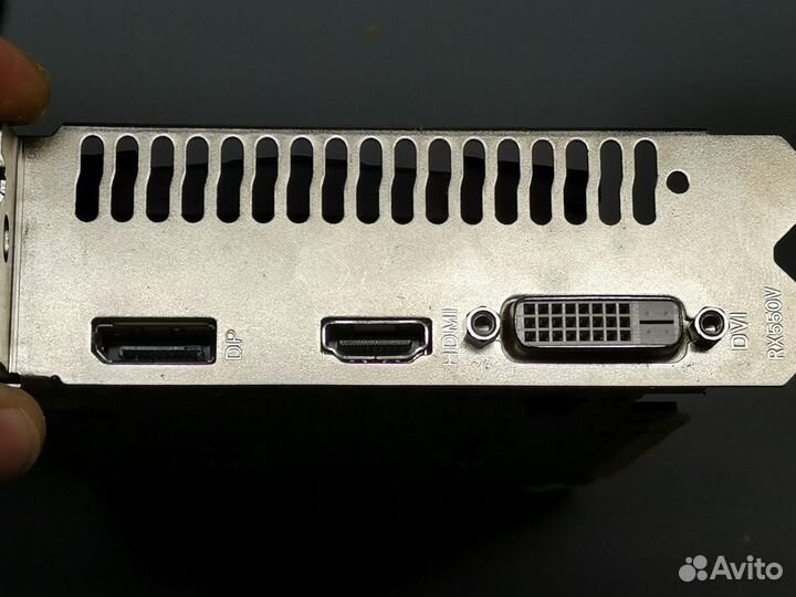 Видеокарта RX550 4GB