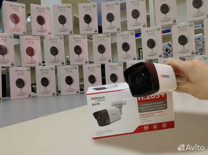 IP-камеры с микрофонами DS-I450M(B) 2.8mm HiWatch