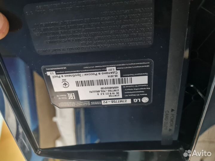 Запчасть плата LG 27mt75s-pz