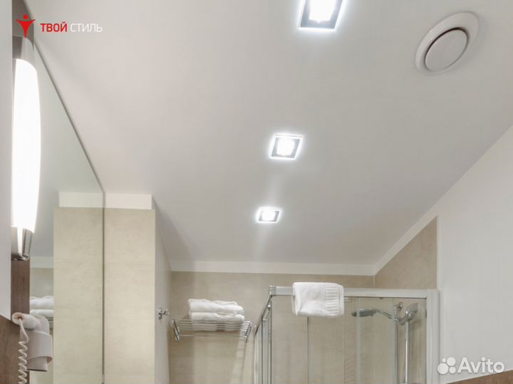 Натяжные потолки. Монтаж за 1 день