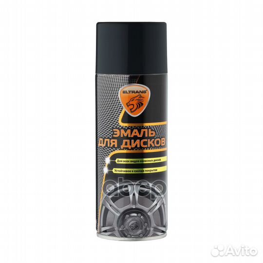 Eltrans Эмаль для дисков черная (аэрозоль) 0,52L