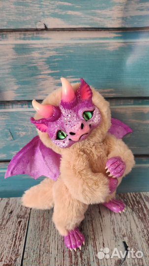 Игрушка плюшевая на заказ ручной работы дракон