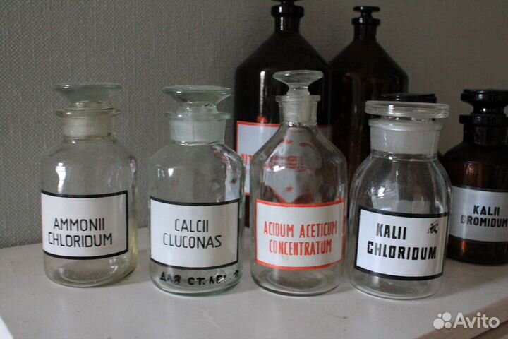 Банки с притертой крышкой штанглас