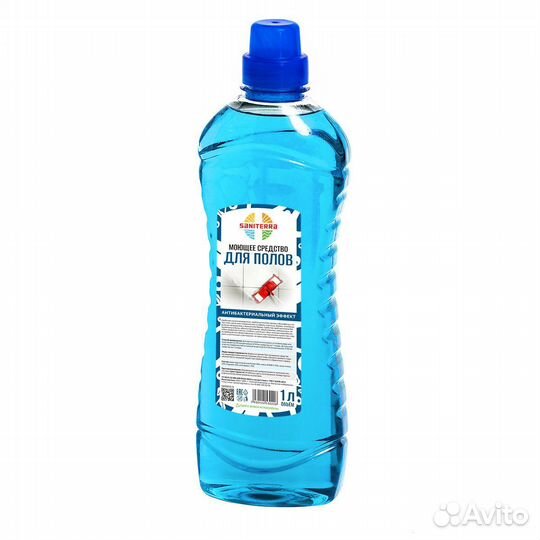 Средство для мытья полов Saniterra 1 л 1/9