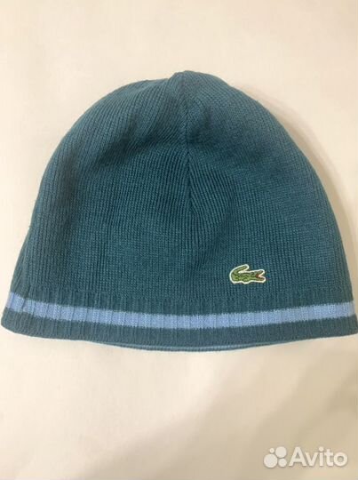 Двусторонняя детская шапка Lacoste