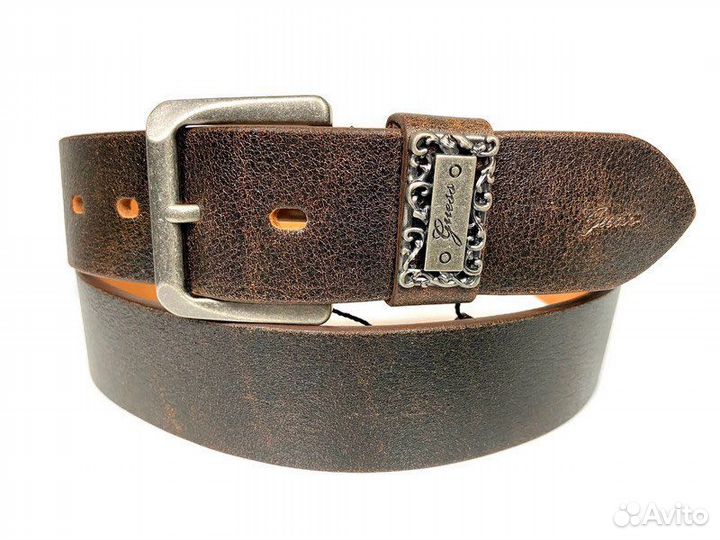 Ремень кожаный бренд Guess 1542