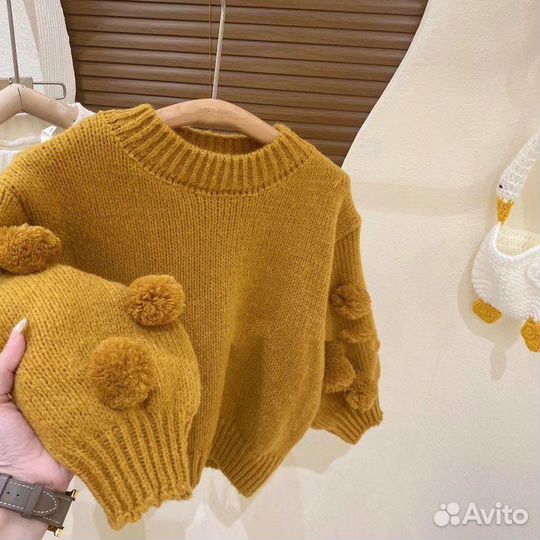 Свитер для девочки 110