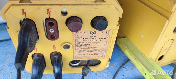 Цветомузыка из СССР Электроника цм 03