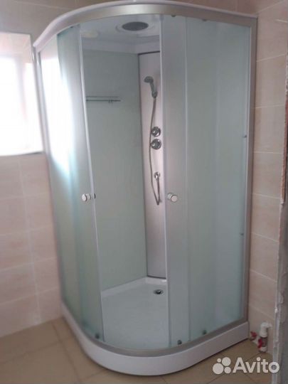 Установка душевых кабин и всех видов сентехническо