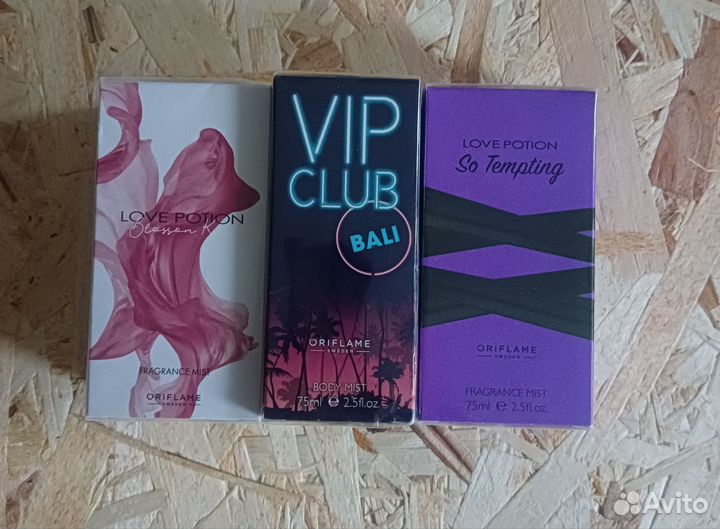 Туалетная вода Эйвон и Орифлейм