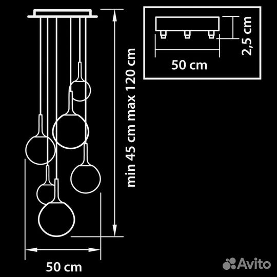 Люстра Lightstar Globo 