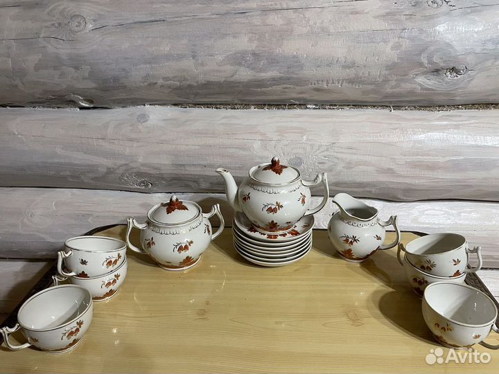 Чайный сервиз «Барбарис»Вербилки СССР