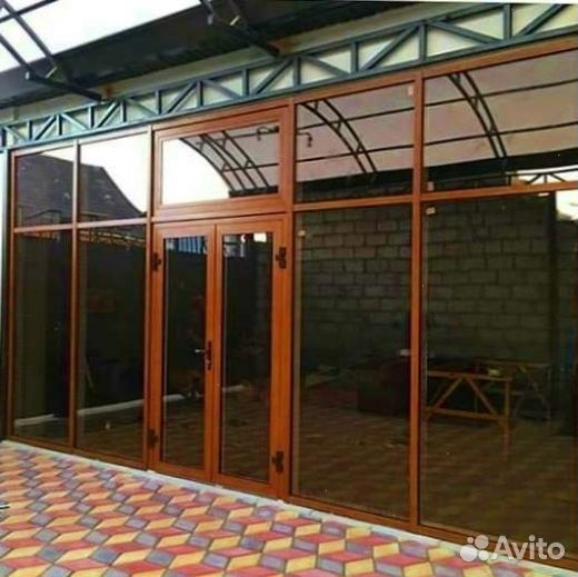 Пластиковые окна. остекление коттеджей