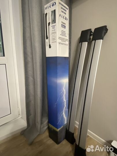 Багажник на рейлинги fico