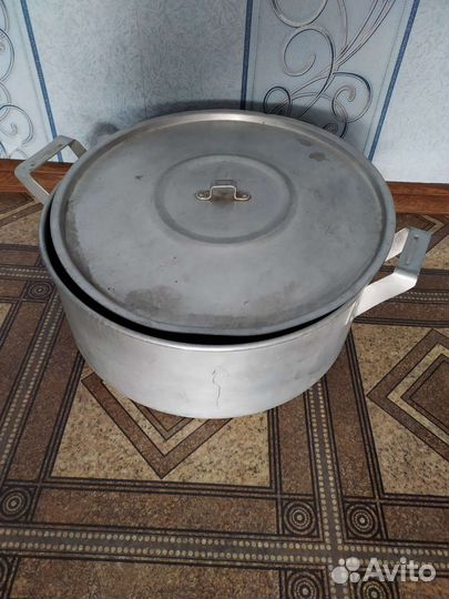 Кастрюля алюминиевая на 8 литров