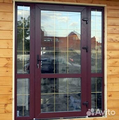 Пластиковая дверь эконом