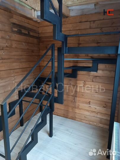 Металлокаркас. Лестница под заказ
