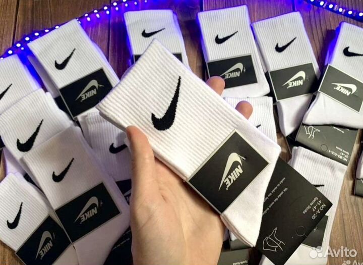 Носки nike высокие