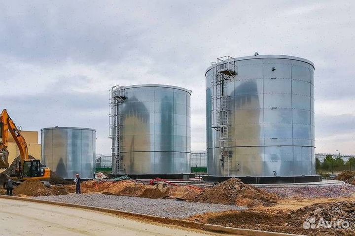 Резервуары емкости нержавеющие пищевые