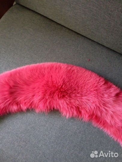 Меховой воротник лиса